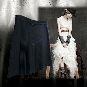 Cute Club Monaco Pleated Skirt in Black